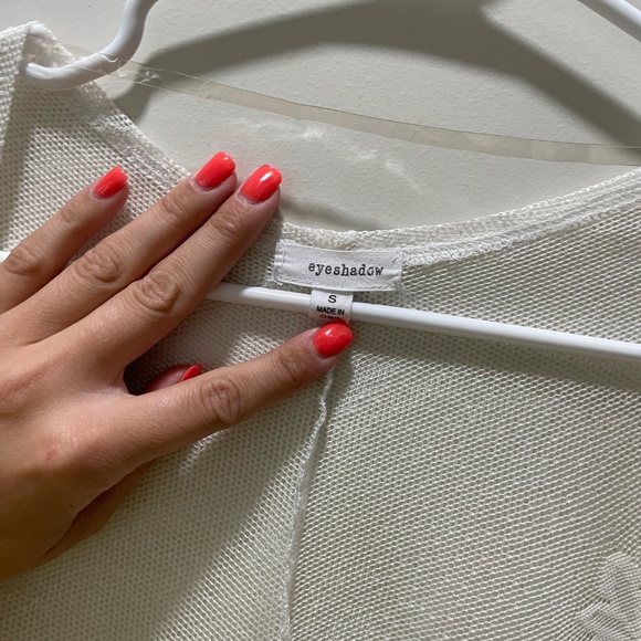 White Lace Kimono (S) - Picture 3 of 3